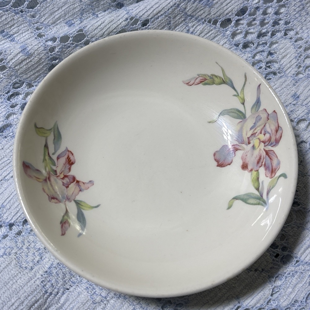 Ballerina Fruit Bowl Universal Cambridge Oven Proof China 5.5" Iris
